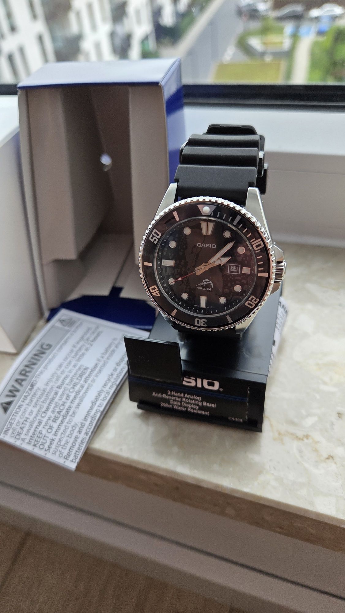 Limitowany zegarek Casio Duro MDV106-1AV Marlin