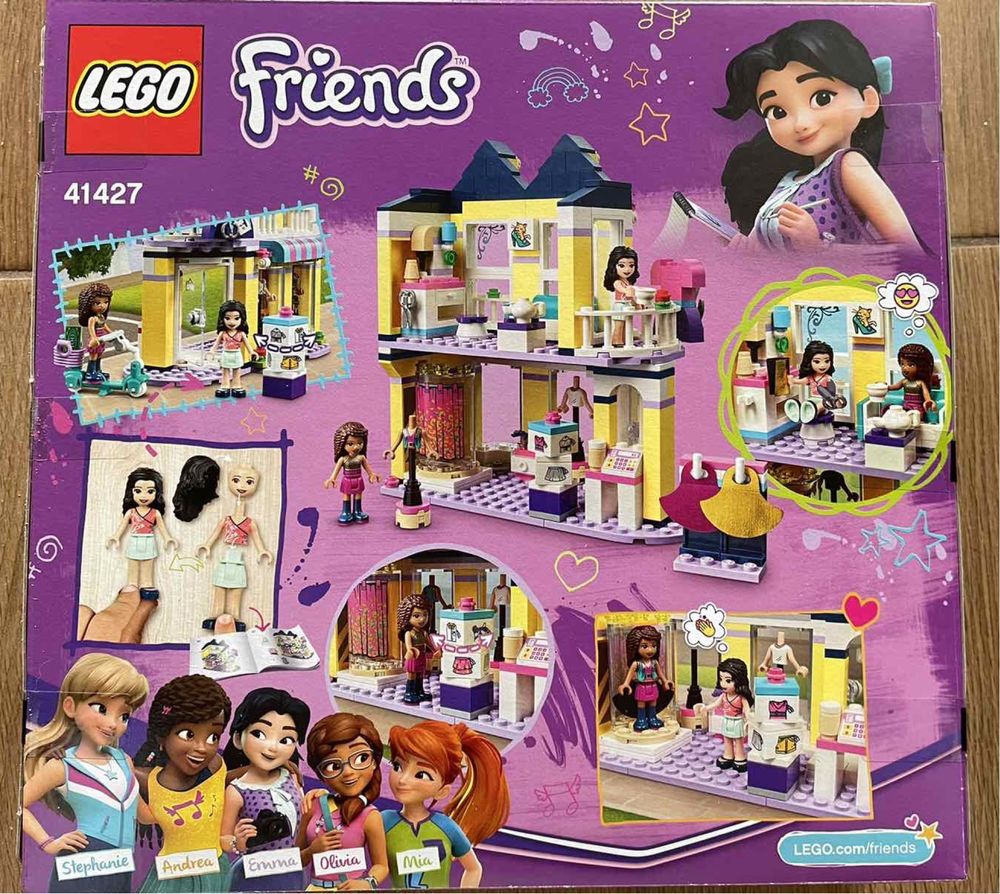 Lego Friends Модний бутік Еммі 41427