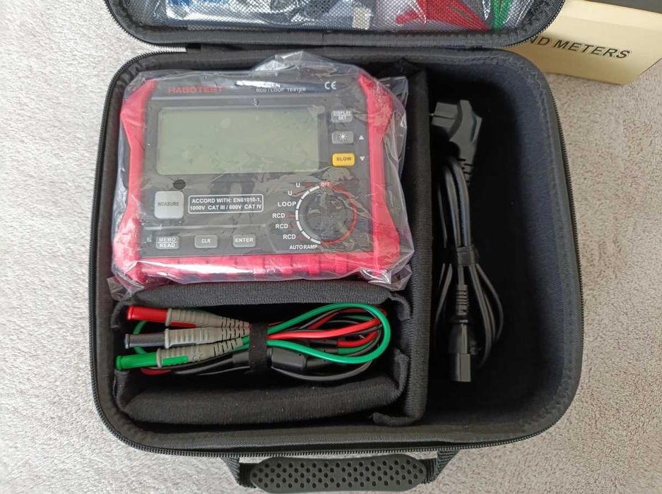 Habotest HT5910 - Miernik rezystancji pętli zwarcia / RCD tester