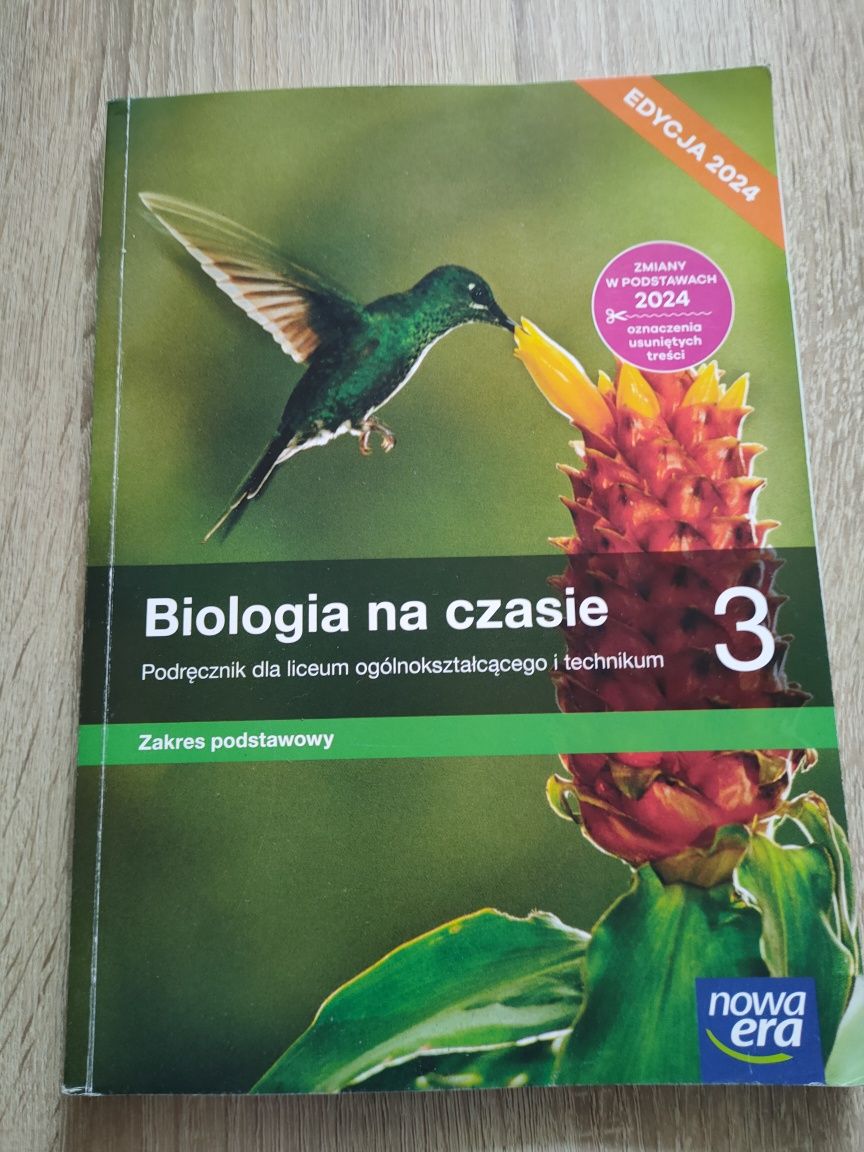 Podręcznik do biologii kl.3 liceum i technikum