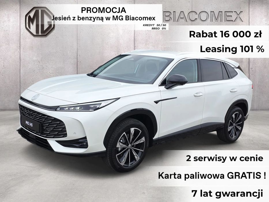 MG HS Excite 1.5 173 KM Automat Rabat 16 000 zł Leasing od 101% Kredyt 0%