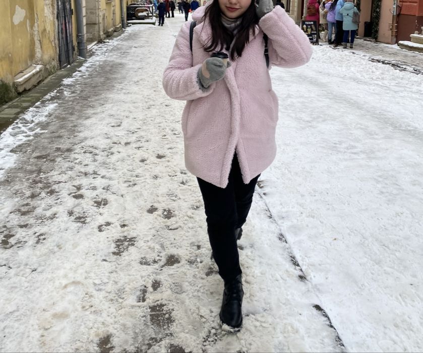 Теплюща барашкова шубка