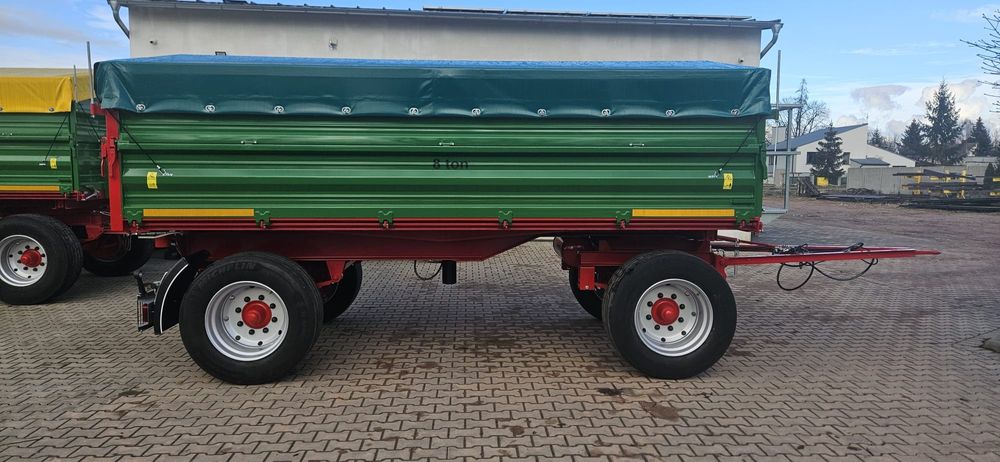 Przyczepa rolnicza wywrotka 3stronna IFA hw hl 8011 8 ton