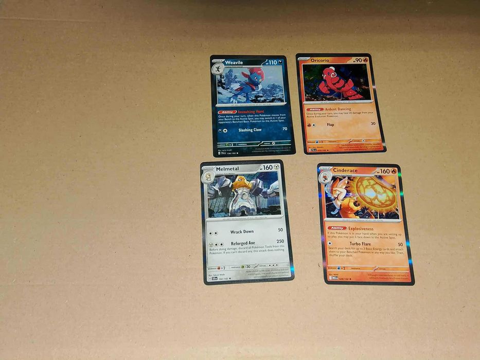 Bulk oryginalnych kart Pokemon[v1] - 200 sztuk + dodatki