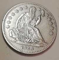 Seated Liberty Dime 1838 S