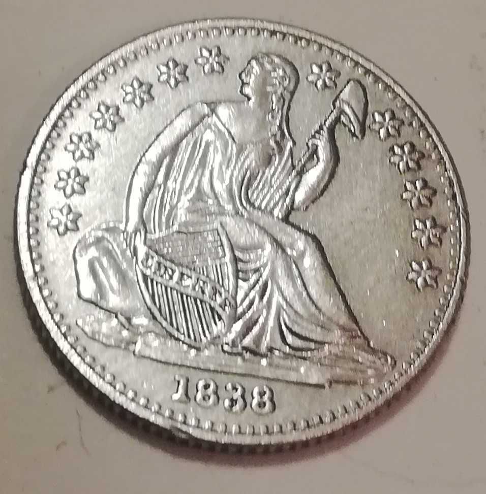 Seated Liberty Dime 1838 S