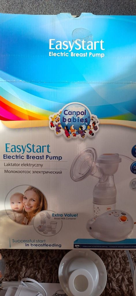 Laktator elektryczny Canpol Babies Easy Start - używany 6 razy