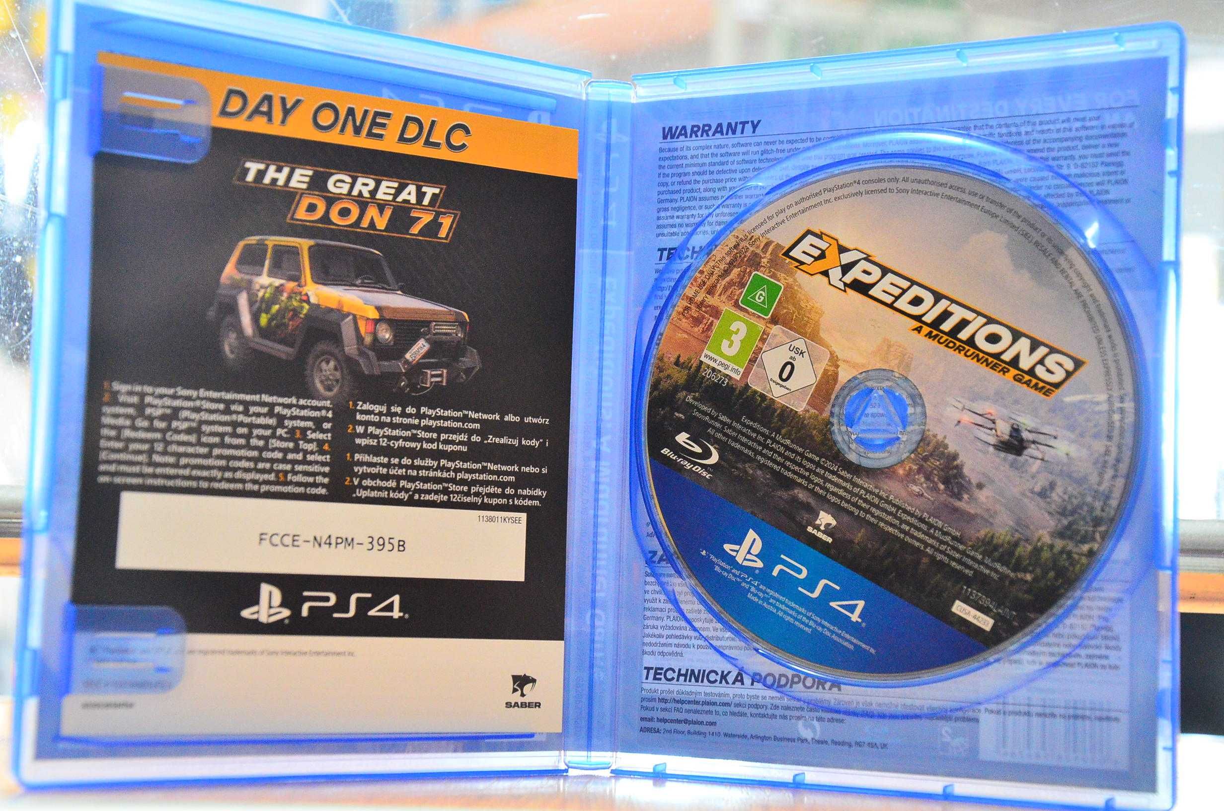 Gra na PS4 PS5 Expeditions A Mudrunner Game po polsku Komis Tarnów