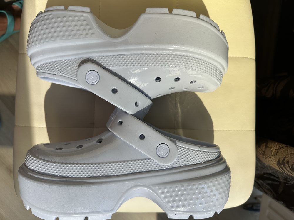 Crocs Stomp High Shine Clog. W7 . Оригинал
