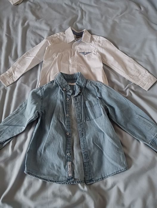 2 koszule chłopięce rozm.92