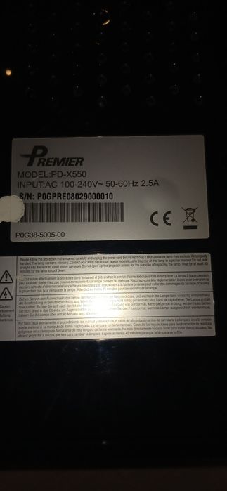 PD-X550 проектор