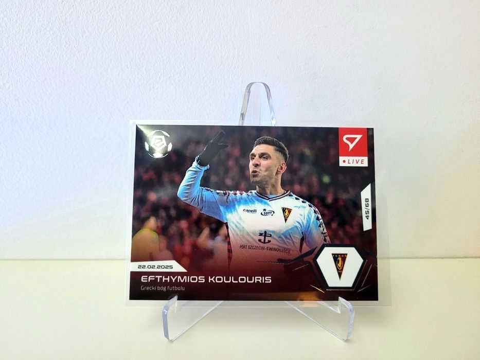 Karta L-50 Efthymios Koulouris Pogoń Szczecin Ekstraklasa 2024/25 LIVE
