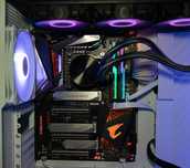 Wydajny komputer do gier I9-9900K z390 aorus master