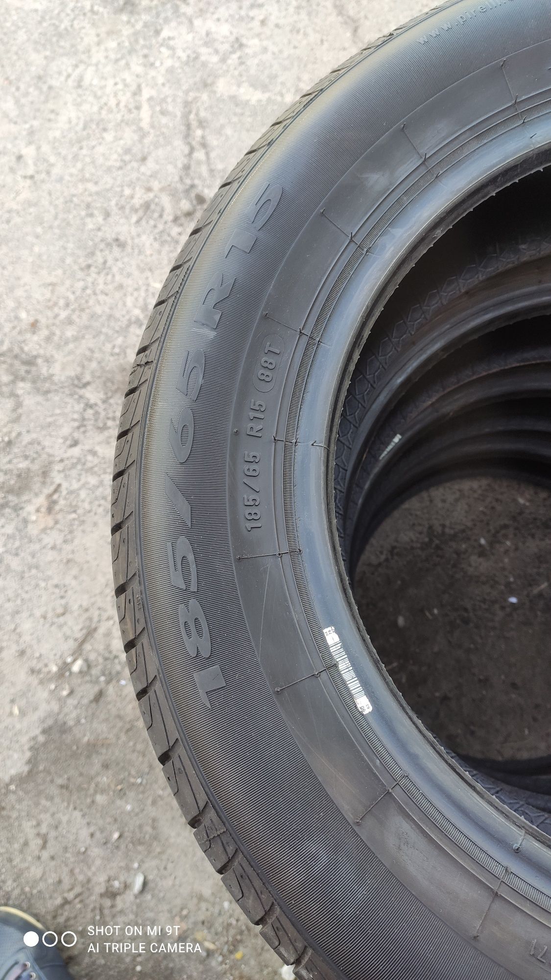 Шины 185/65 R15 Pirelli 0.7мм