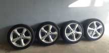 Felgi Aluminiowe z Oponami 17'' Mercedes C klasa W204,E klasa W211