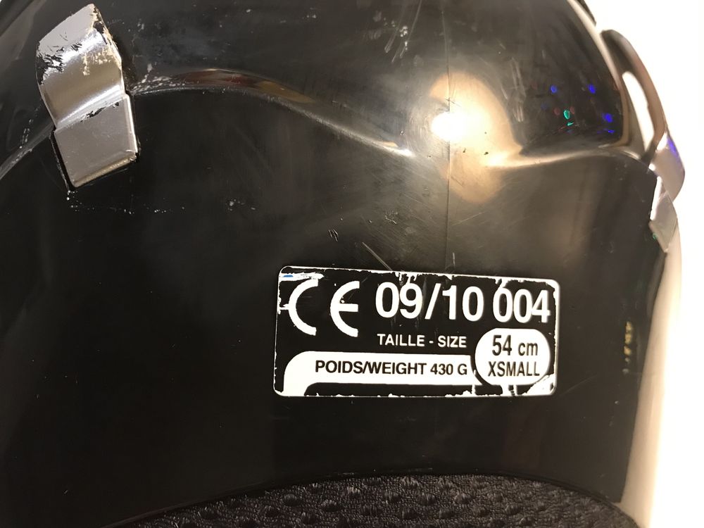 Kask narciarski Cebe XS wiek 5-7 lat czarny