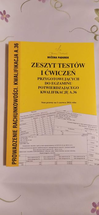 Zeszyt testów i ćwiczeń A.36 B. Padurek