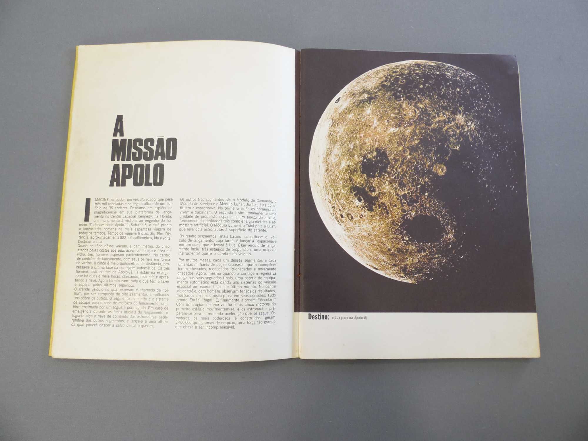 Revista Fatos e Fotos - O Homem na Lua