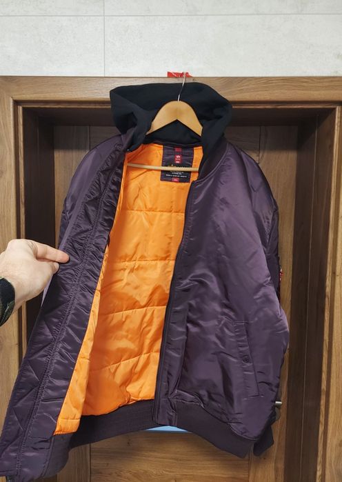 Kurtka bomberka Alpha Industries MA-1 ZH Back EMB rozmiar XXXL
