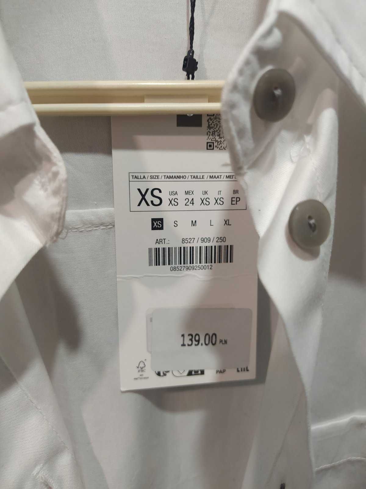 Блуза рубашка сорочка Zara оригинал женская