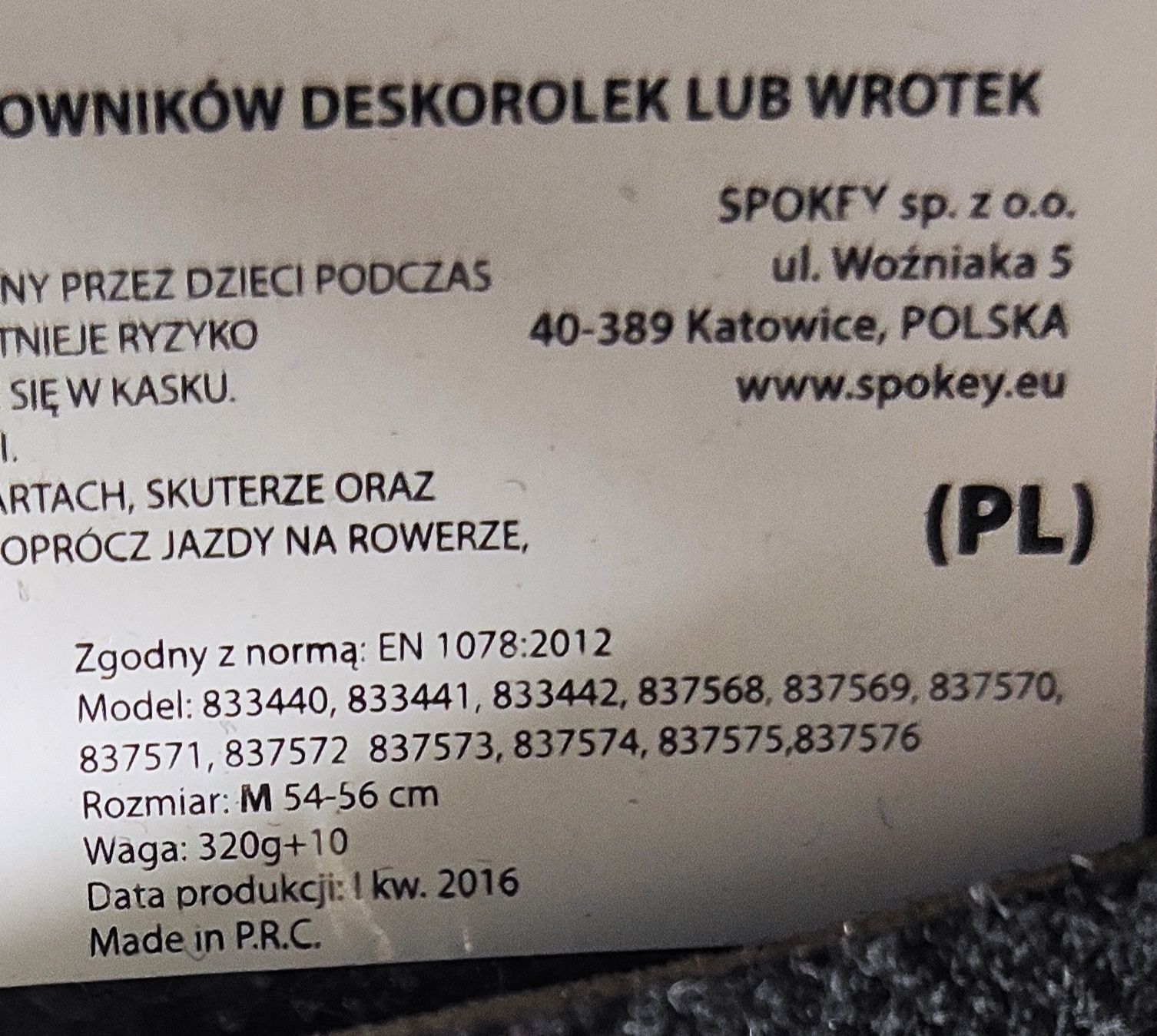 Kask rowerowy, dla użytkowników deskorolek