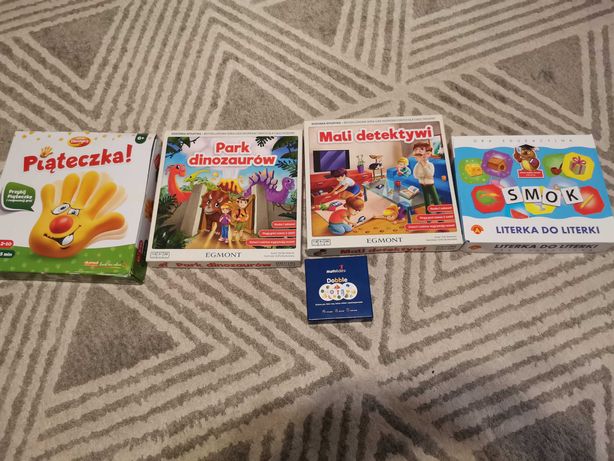 Zestaw gier logicznych dla dziecka 5-6 lat