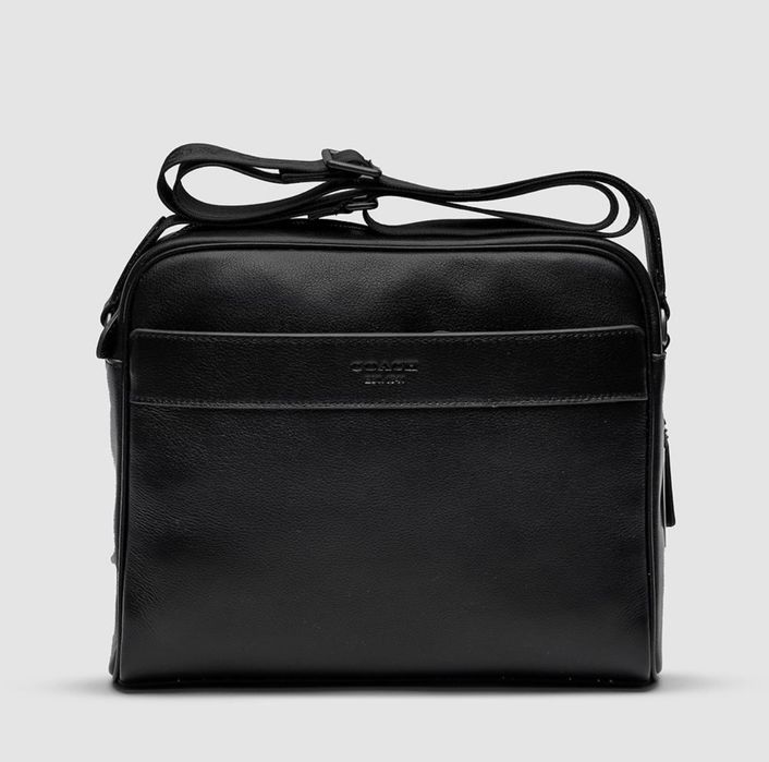 Сумка чоловіча Coach Charles Camera Crossbody Messenger Bag Smooth Ski