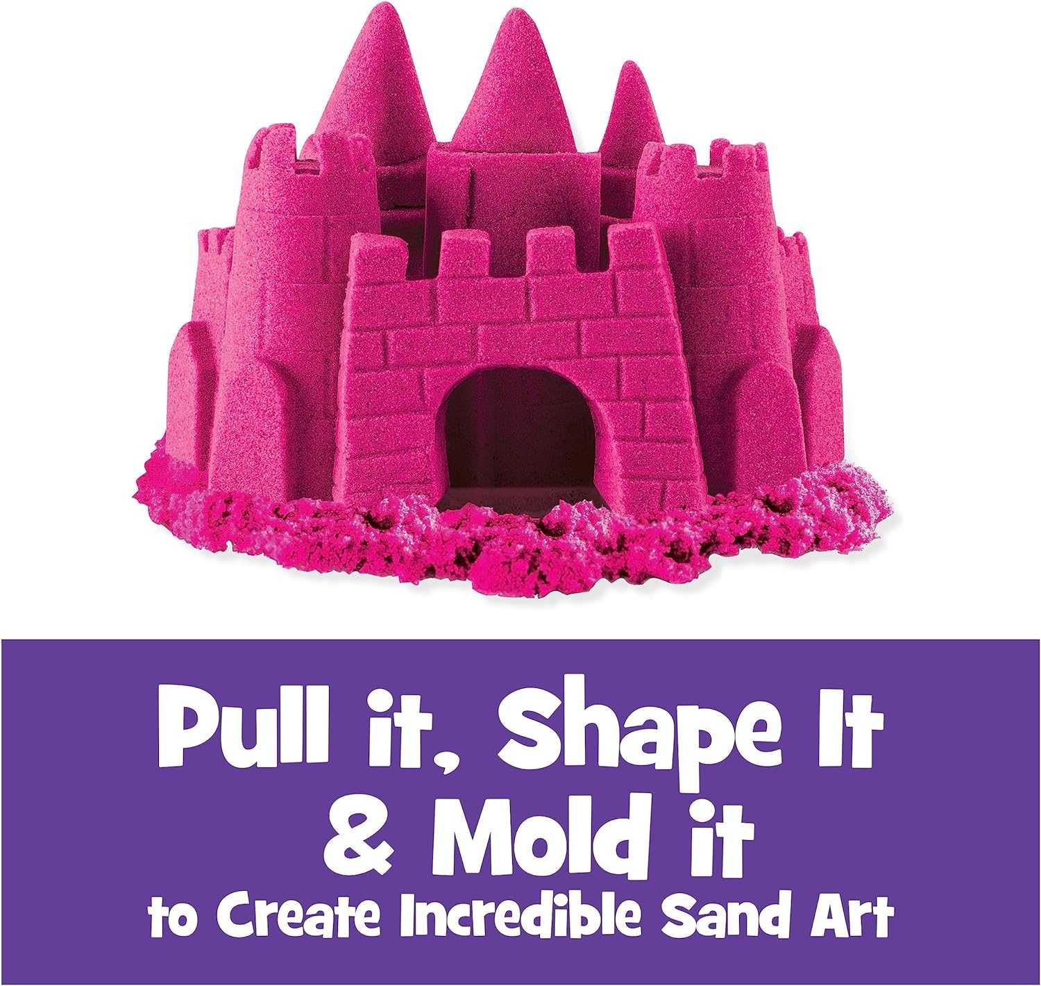 Кінетичний пісок рожевий 970 г.Kinetic Sand,Pink Moldable Sensory