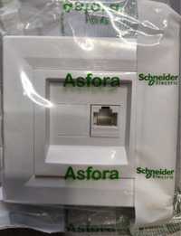 Розетка Schneider Electric Asfora RJ45 кат. 5e UTP