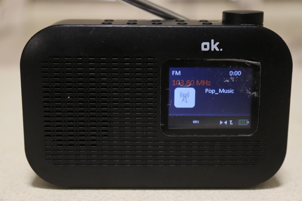 OK.  ORD 130  Fm , блютуз , DAB +