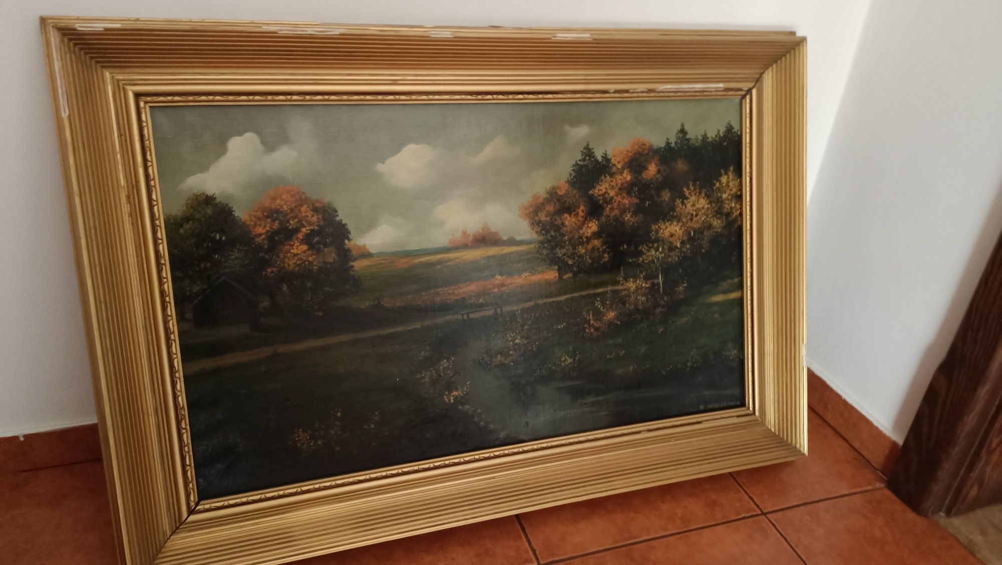 Obraz olejny z roku 1983
