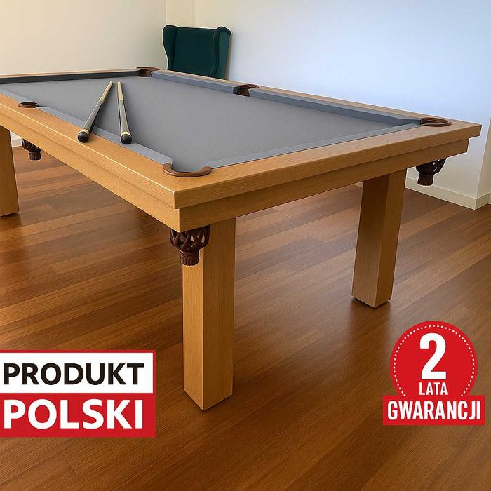 Stół Bilardowy Aleks 6 ft  olchowy  z akcesoriami