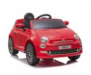 Carro elétrico de criança Fiat 500 vermelho 6V