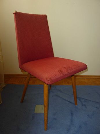Zestaw dwóch krzeseł z lat 60-tych