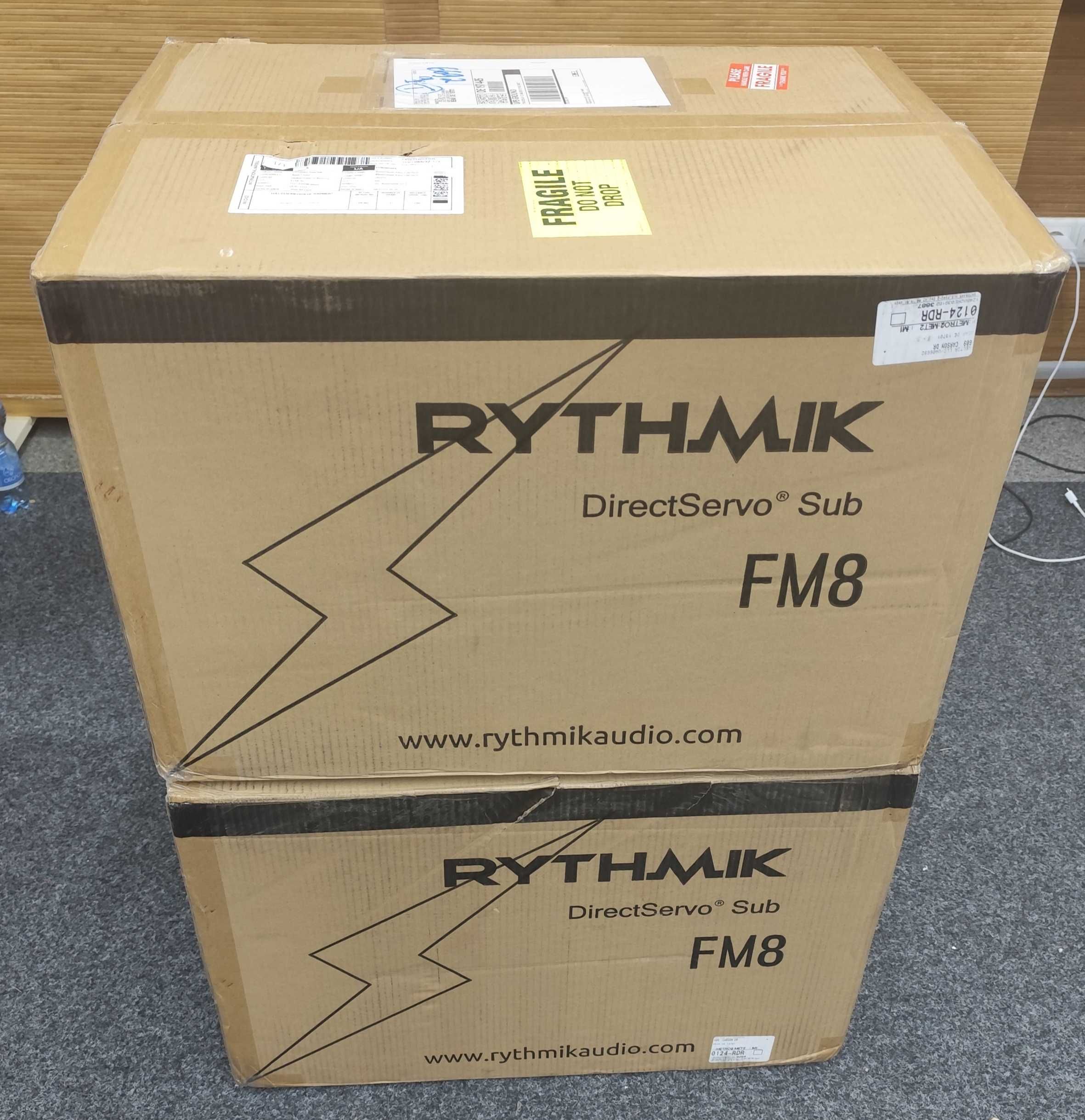 Direct Servo сабвуфер/мидбасовый модуль с ЭМОС Rythmik FM-8 ( 2 шт )