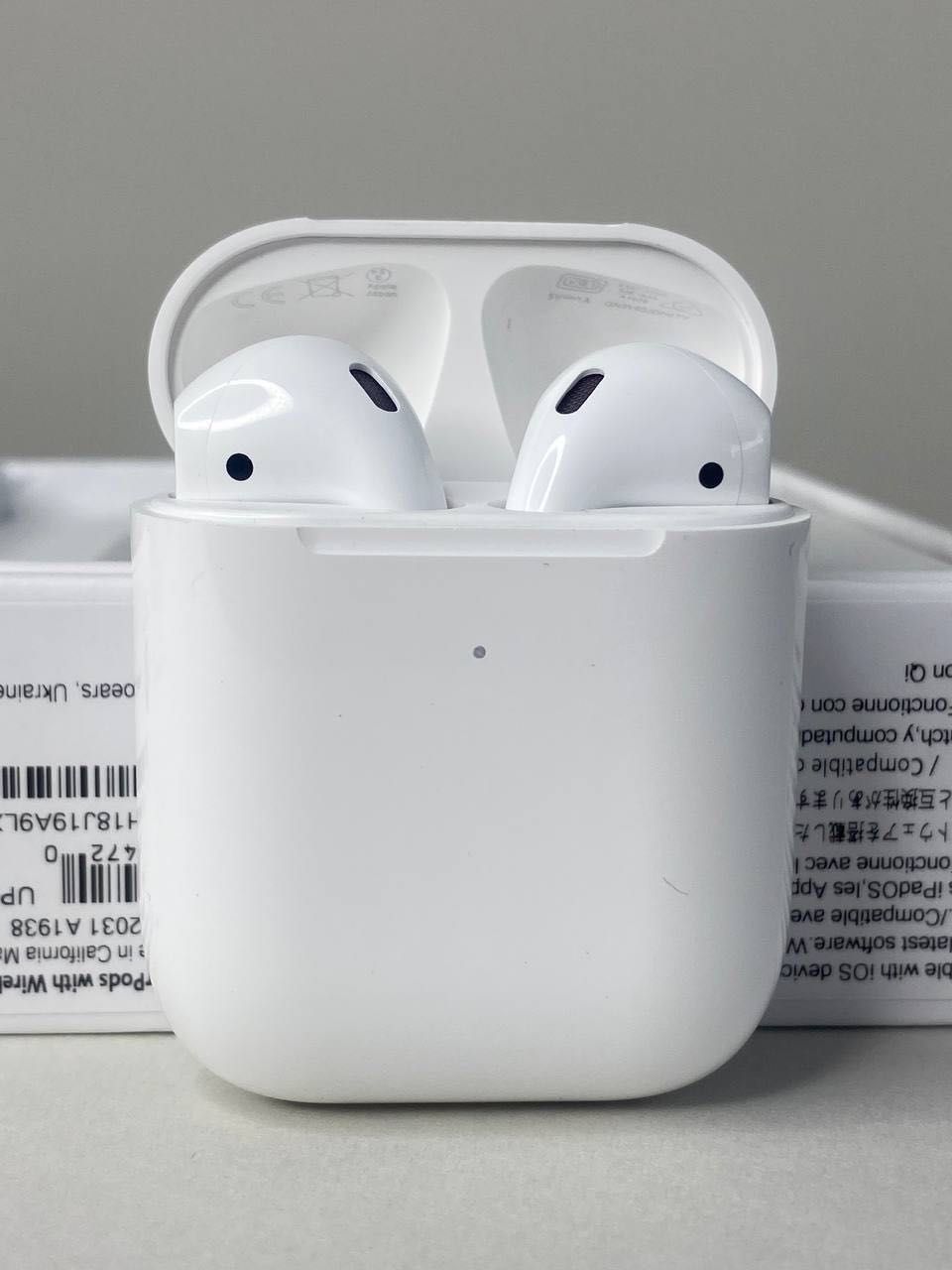 Бездротові навушники Apple AirPods 2 Premium Series White