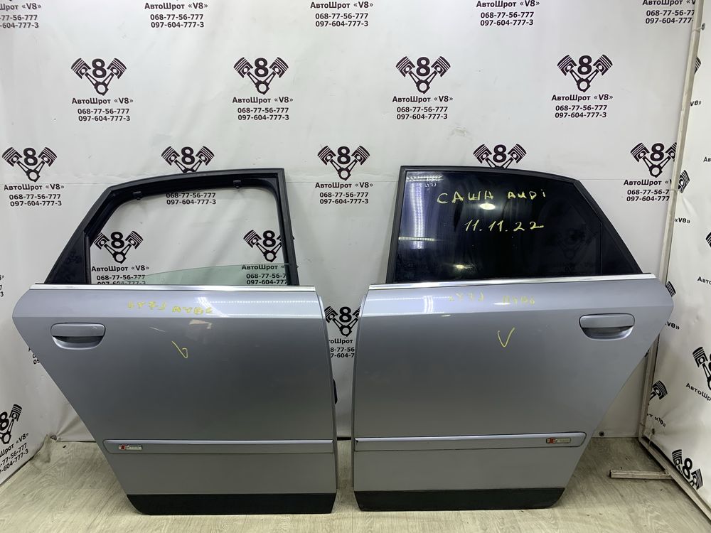 Двері Audi A4 B6 дверка дверки ауді ауди а4 б6 передні задні