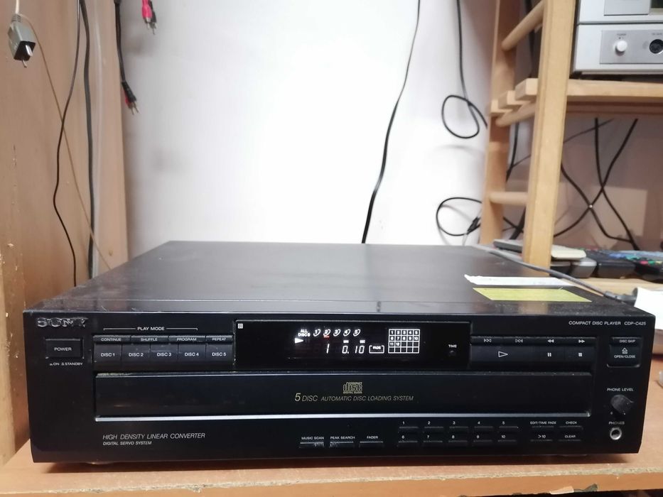 Odtwarzacz/zmieniarka SONY CDP-C425 (5CD)