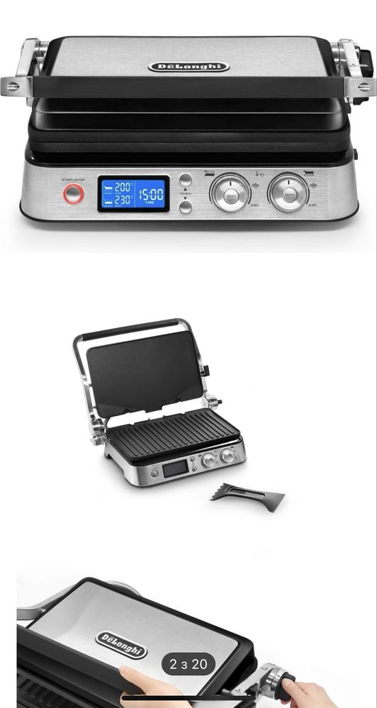 Гриль-барбекю електричний Delonghi CGH1012D