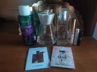 Zestaw perfum burberry korres Lancome Paco Rabanne dior La blanc