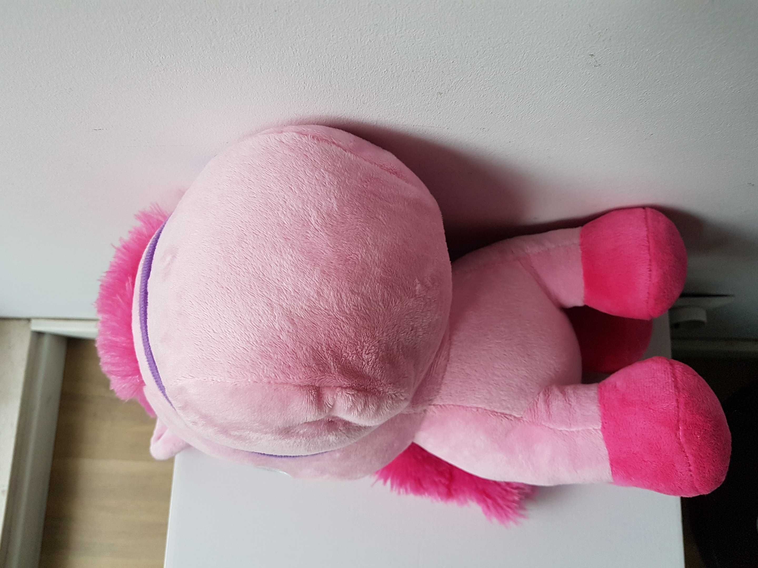 Duży pluszowy różowy konik Pinky 35cm Carousel Tesco Stores