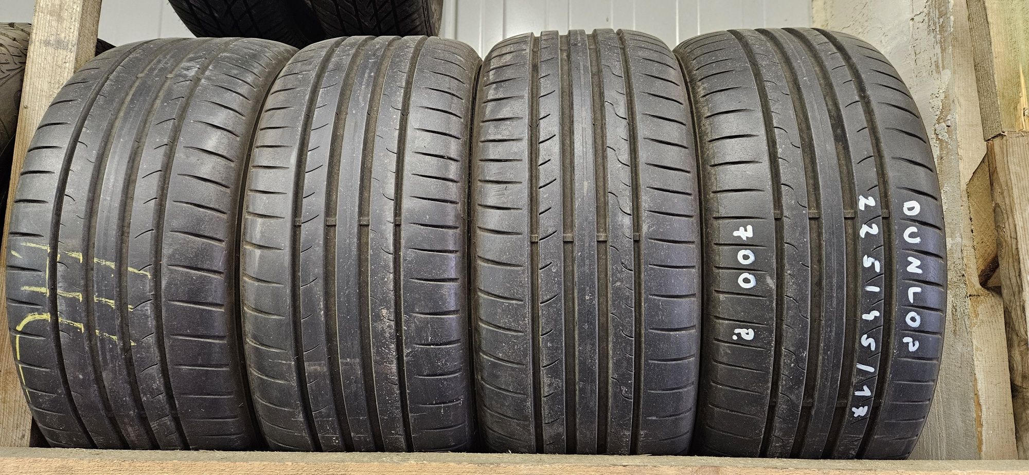 Opony letnie lato dunlop 225/45/17 - montaz gratis