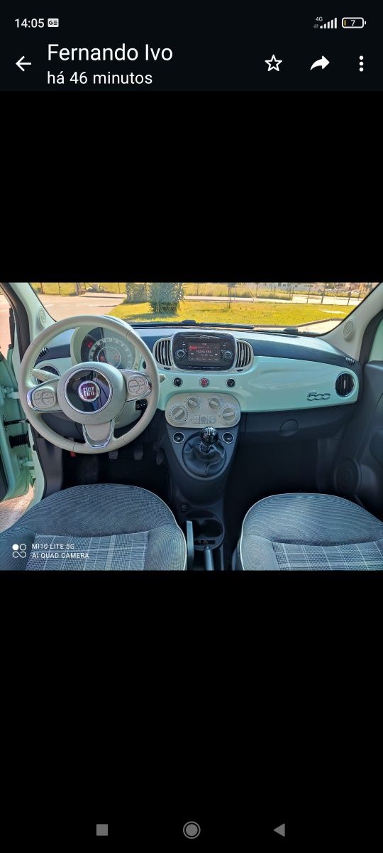 Fiat 500 lounge nacional