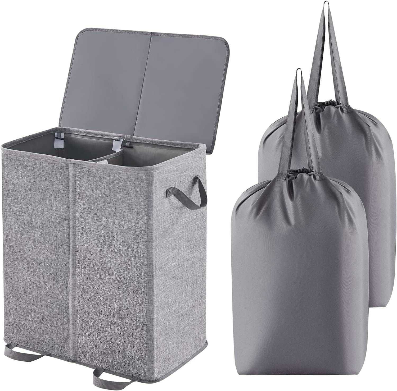 Nowy kosz na pranie /składany pojemnik /organizer / sorter 135L !3855!