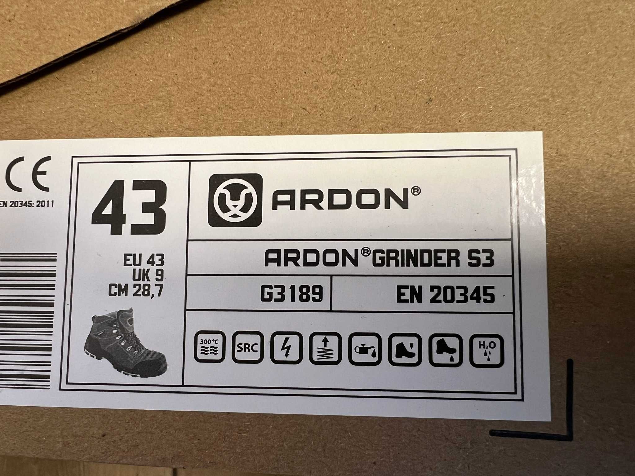 Obuwie ochronne ARDON GRINDER G3189 S3 roz 43