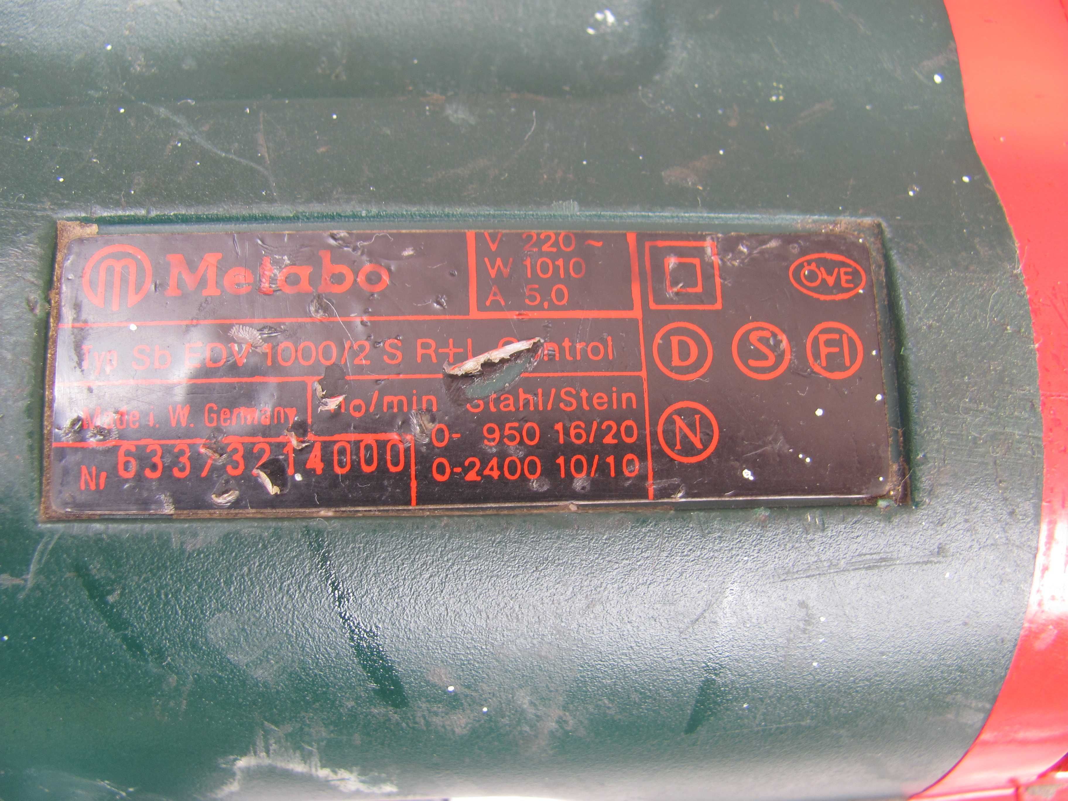 Дрель Metabo 1000 w
