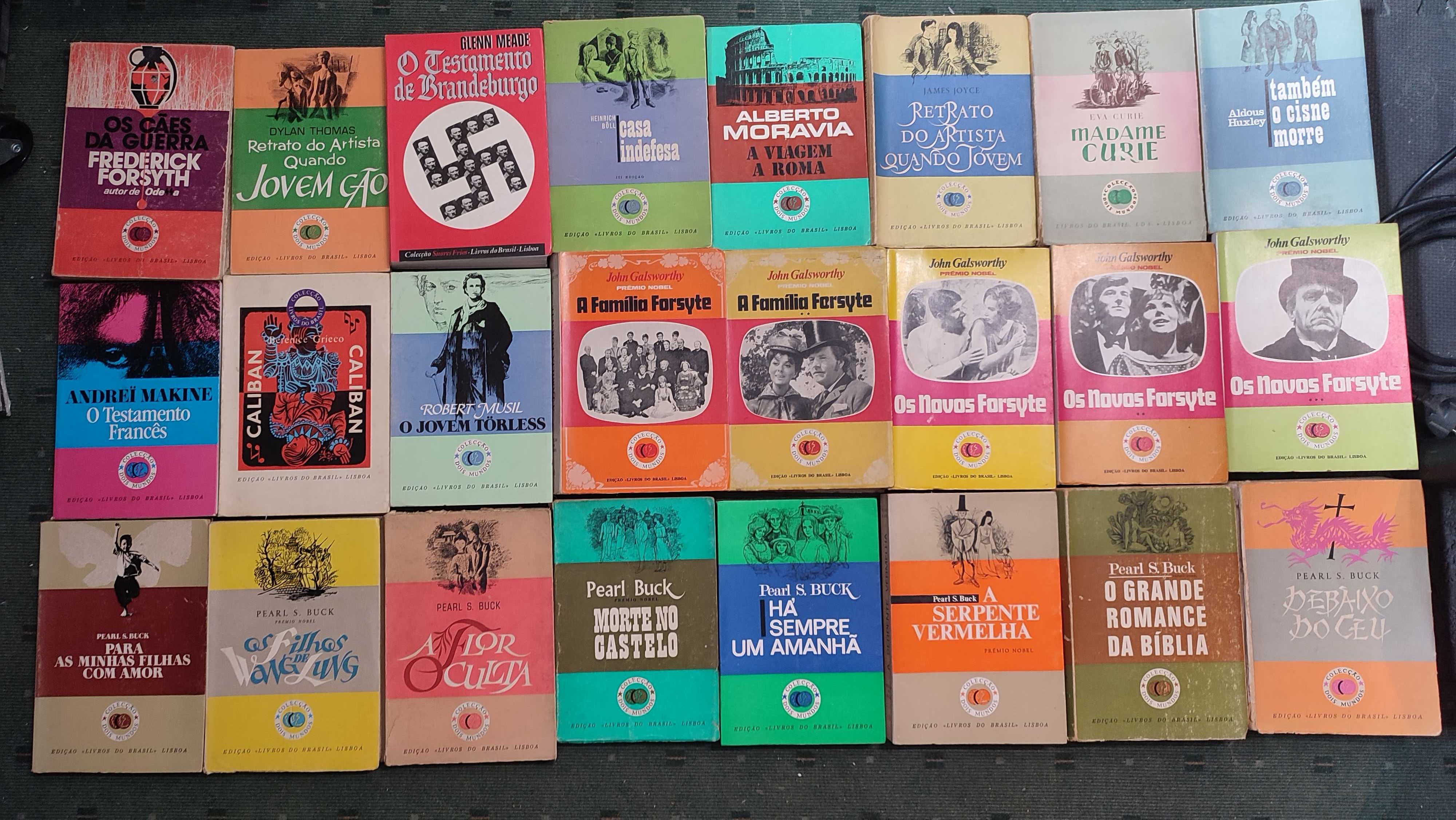 Lote Livros Literatura Edição Livros do Brasil - Cada 3 €