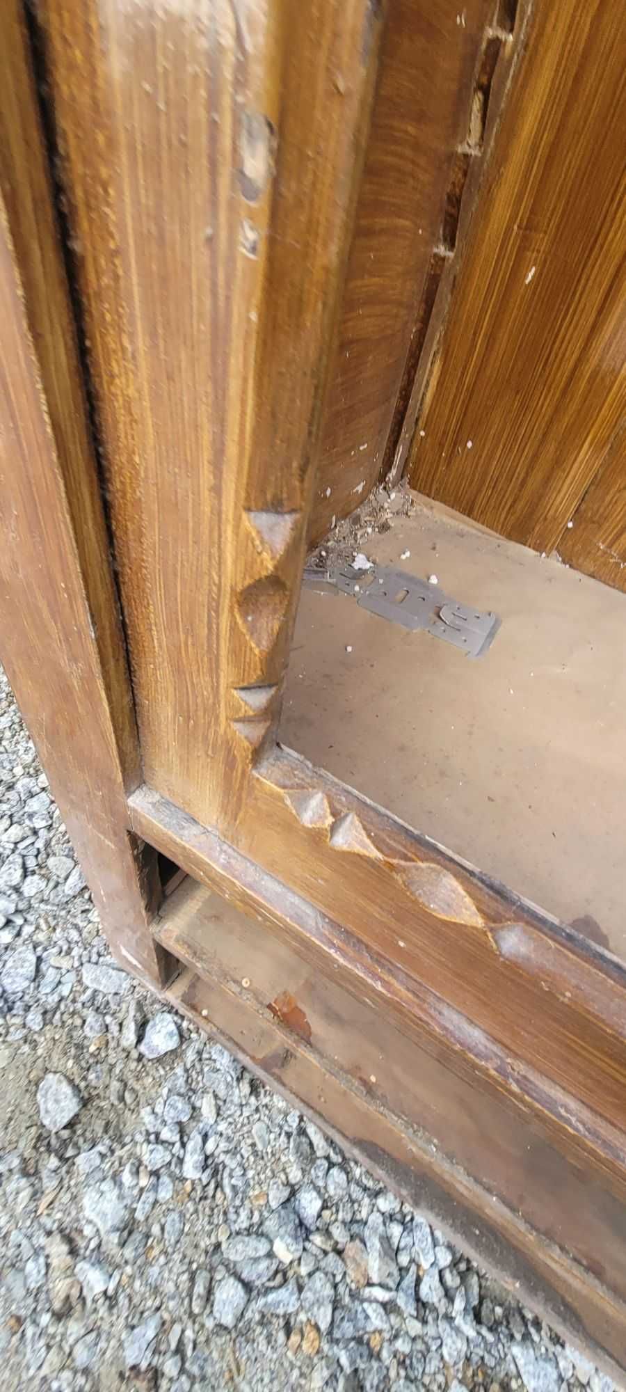 Witryna komoda, stół sekretarzyk do renowacji, piękne meble z potencja