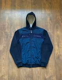 Нейлонова Кофта Polo Ralph Lauren «Blue» Old Money Zip Hoodie