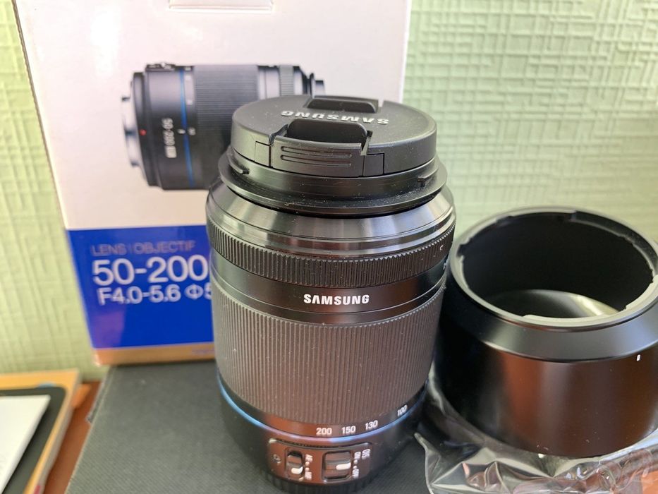 Объектив Samsung NX 50-200 мм (T50200SB). ИДЕАЛЬНОЕ СОСТОЯНИЕ.